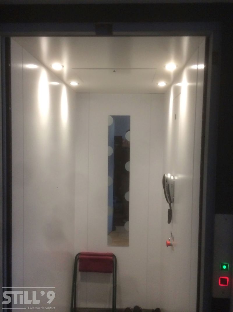 Livraison d'un ascenseur avec gaine maçonnée vers Boulogne Billancourt 92