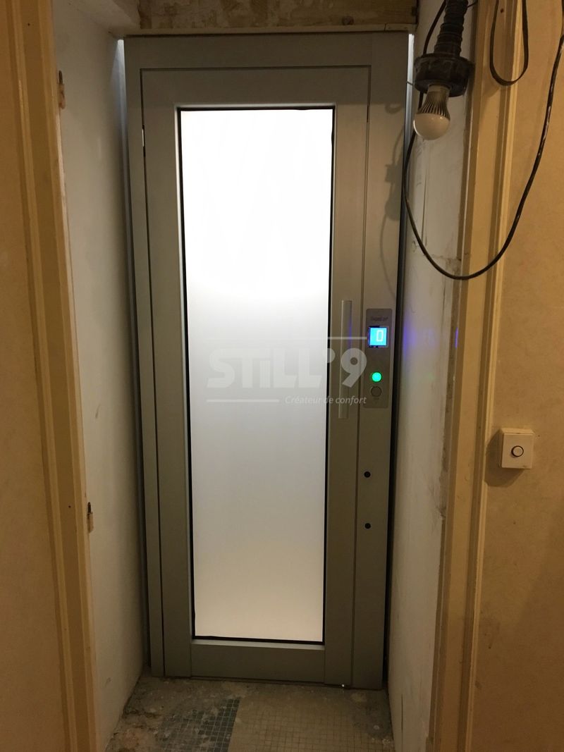 Implantation d'un ascenseur privé en gaine maçonnée vers Livry-Gargan 93