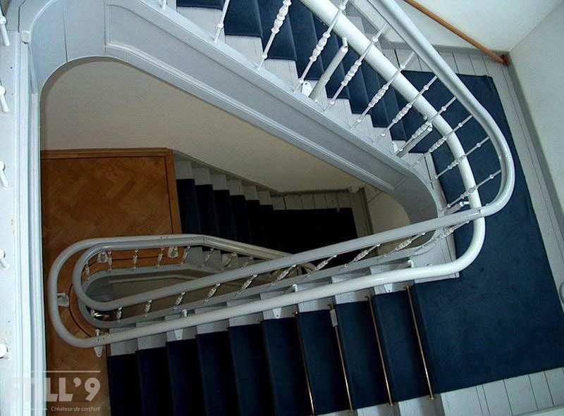 Quelles dimensions pour installer une chaise d'escalier vers Clamart 92