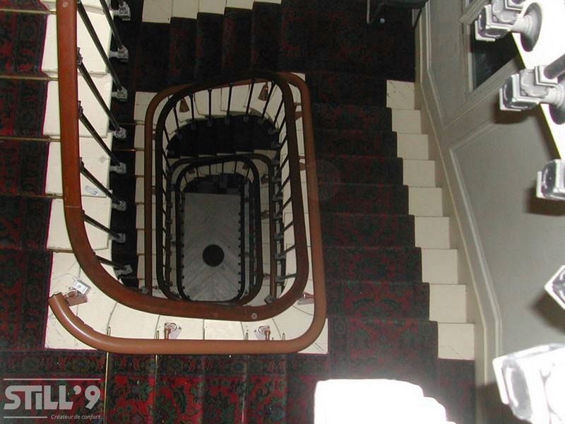 Création d'un siège d'escalier de plusieurs étages vers Mennecy 91