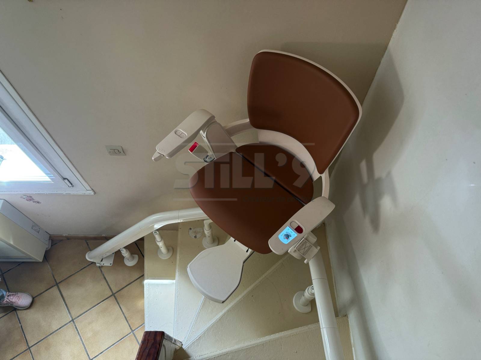 Remplacer un siège monte-escalier intérieur vers Arpajon 91