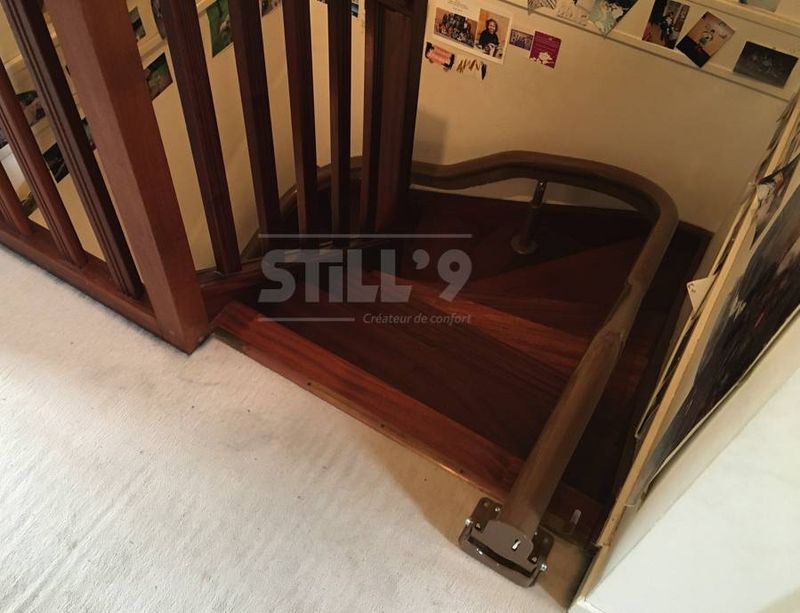 Faire installer un siège d'escalier avec virage dans les environs de l'Essonne 91