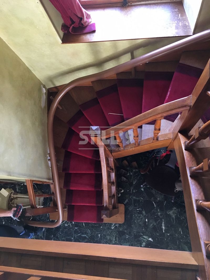 Implantation d'un monte pour personnes âgées en Seine et Marne 77